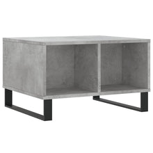 Salontafel 60X50X36,5 Cm Bewerkt Hout Betongrijs