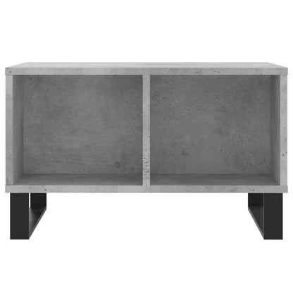Salontafel 60X50X36,5 Cm Bewerkt Hout Betongrijs