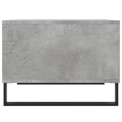 Salontafel 60X50X36,5 Cm Bewerkt Hout Betongrijs