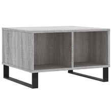 Salontafel 60X50X36,5 Cm Bewerkt Hout Grijs Grijs sonoma