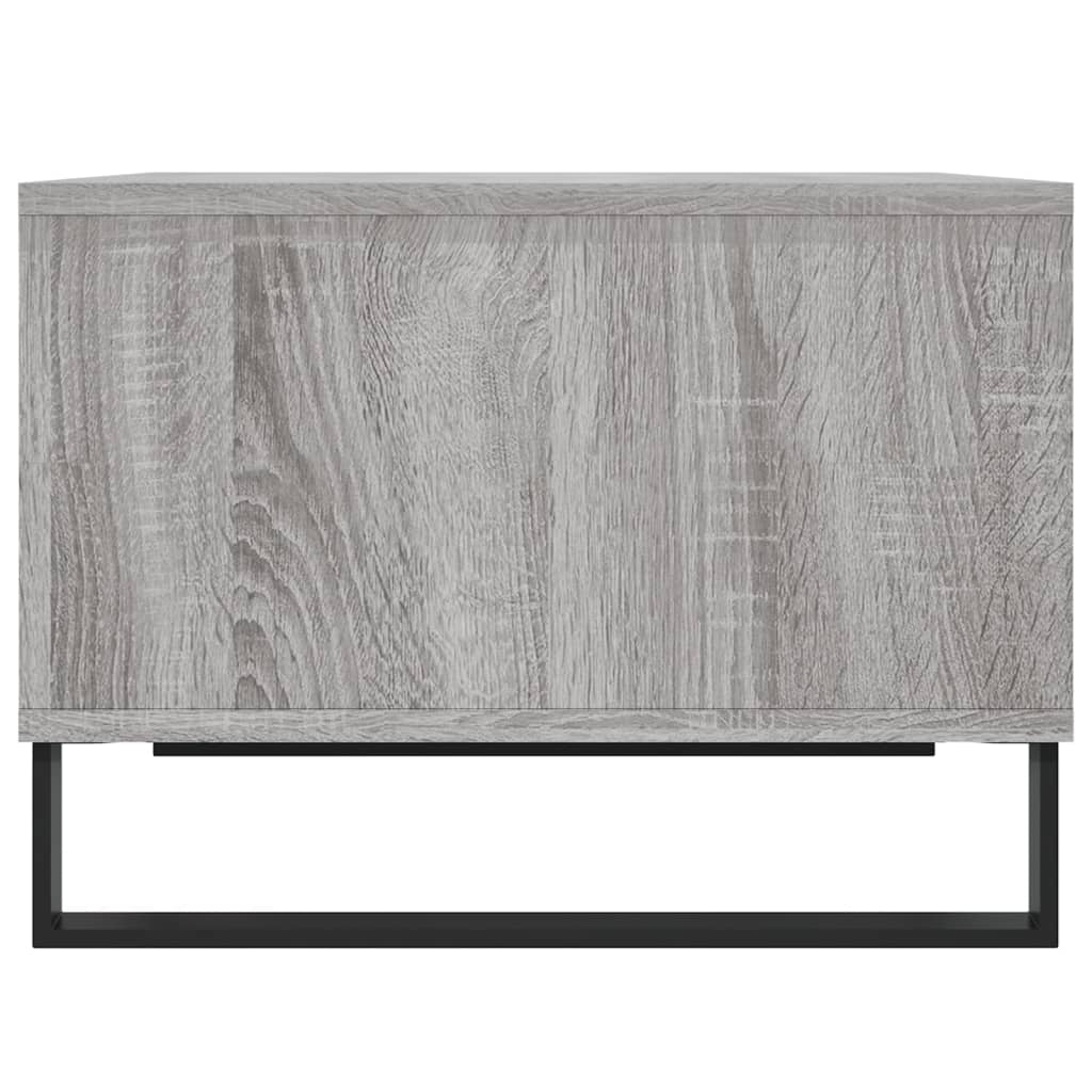 Salontafel 60X50X36,5 Cm Bewerkt Hout Grijs Grijs sonoma