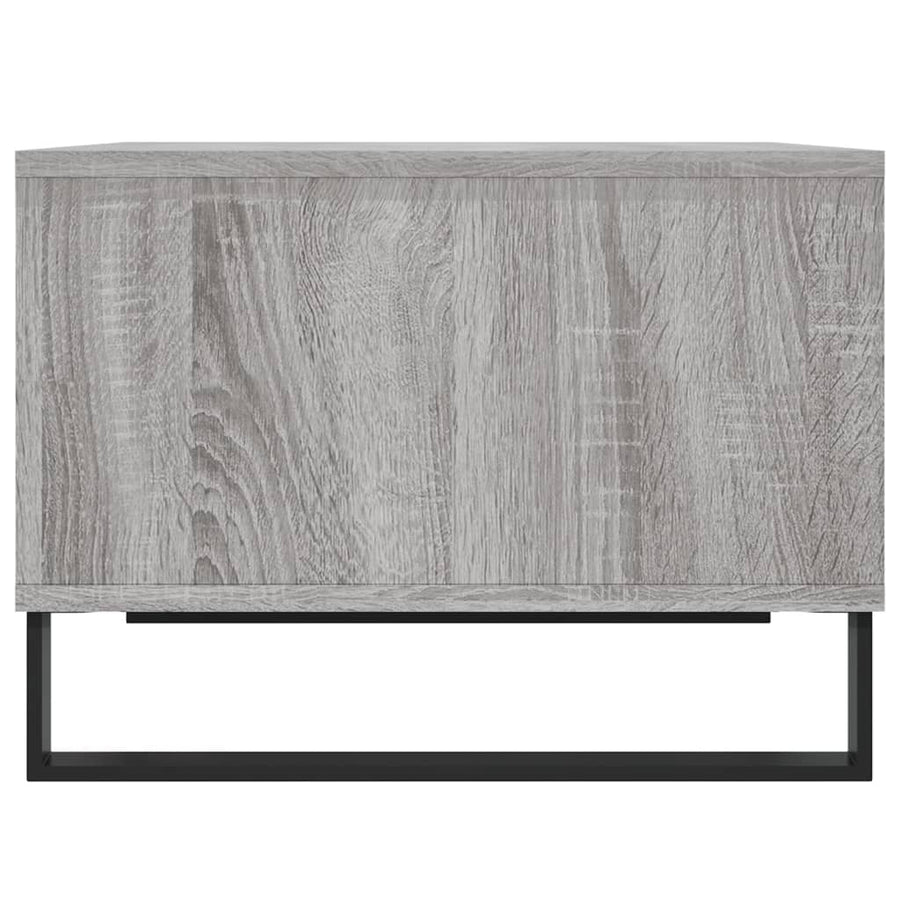 Salontafel 60X50X36,5 Cm Bewerkt Hout Grijs Grijs sonoma