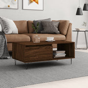 Salontafel 90x50x36,5 cm bewerkt hout bruin