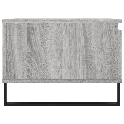 Salontafel 90X50X36,5 Cm Bewerkt Hout Grijs sonoma