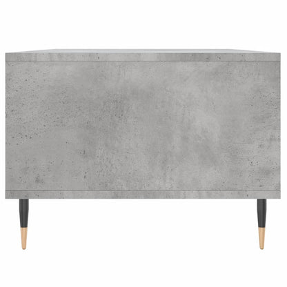Salontafel 90X50X36,5 Cm Bewerkt Hout Betongrijs