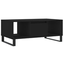 Salontafel 90X50X36,5 Cm Bewerkt Hout Zwart