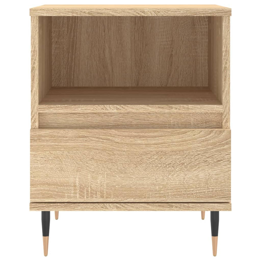 Nachtkastjes 40X35X50 Cm Kleurig 2 Sonoma eiken