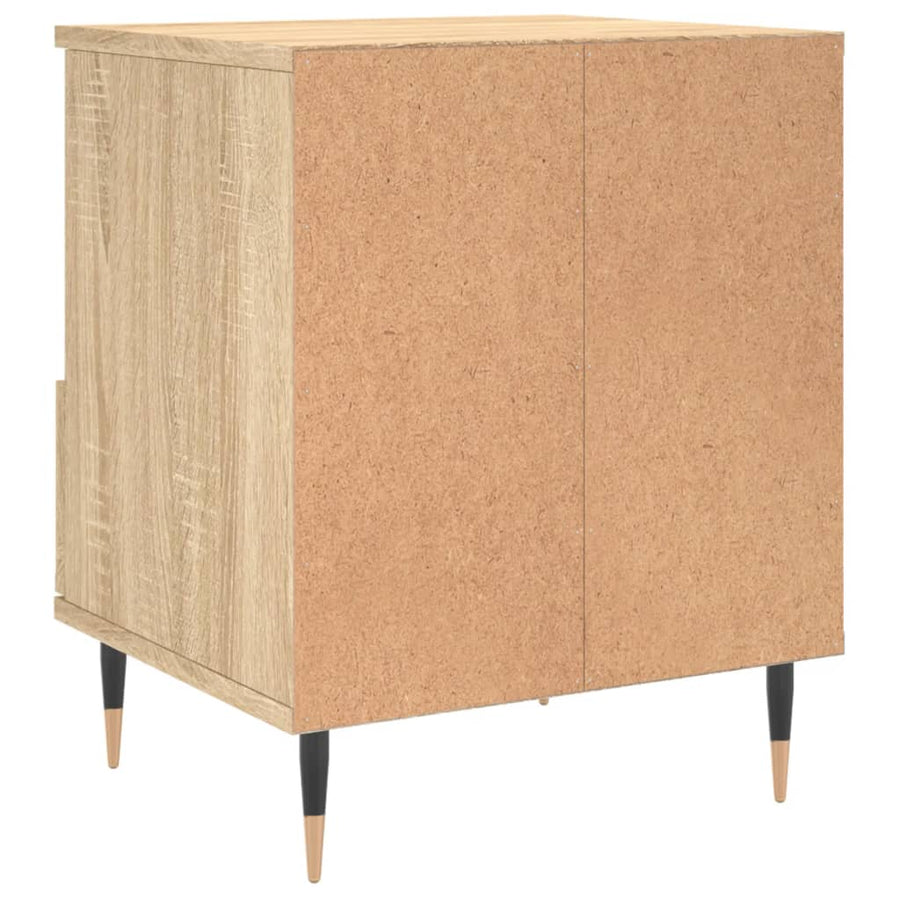 Nachtkastjes 40X35X50 Cm Kleurig 2 Sonoma eiken
