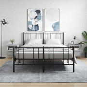 Nachtkastjes 2 st 40x35x50 cm bewerkt hout grijs