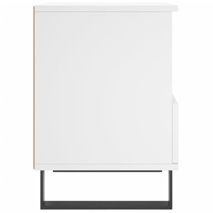 Nachtkastjes 2 St 40X35X50 Cm Bewerkt Hout Wit