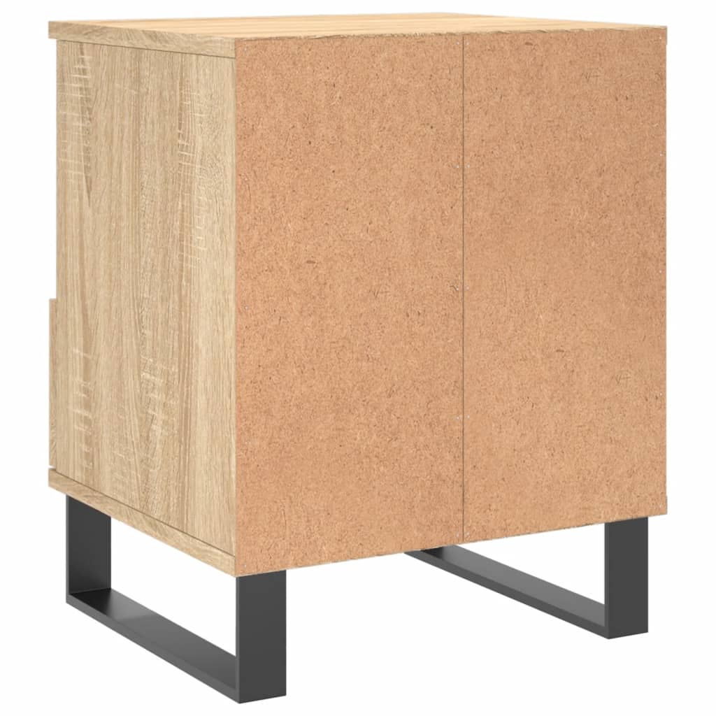 Nachtkastjes 2 St 40X35X50 Cm Sonoma Eikenkleurig