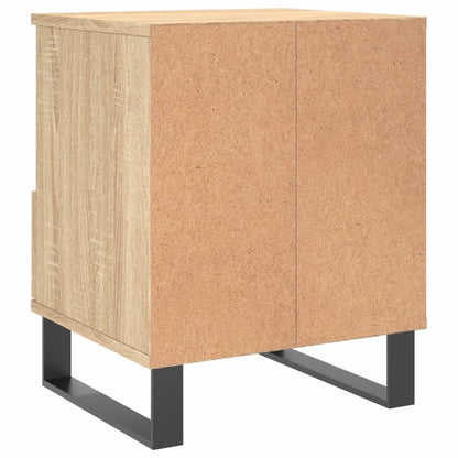 Nachtkastjes 2 St 40X35X50 Cm Sonoma Eikenkleurig