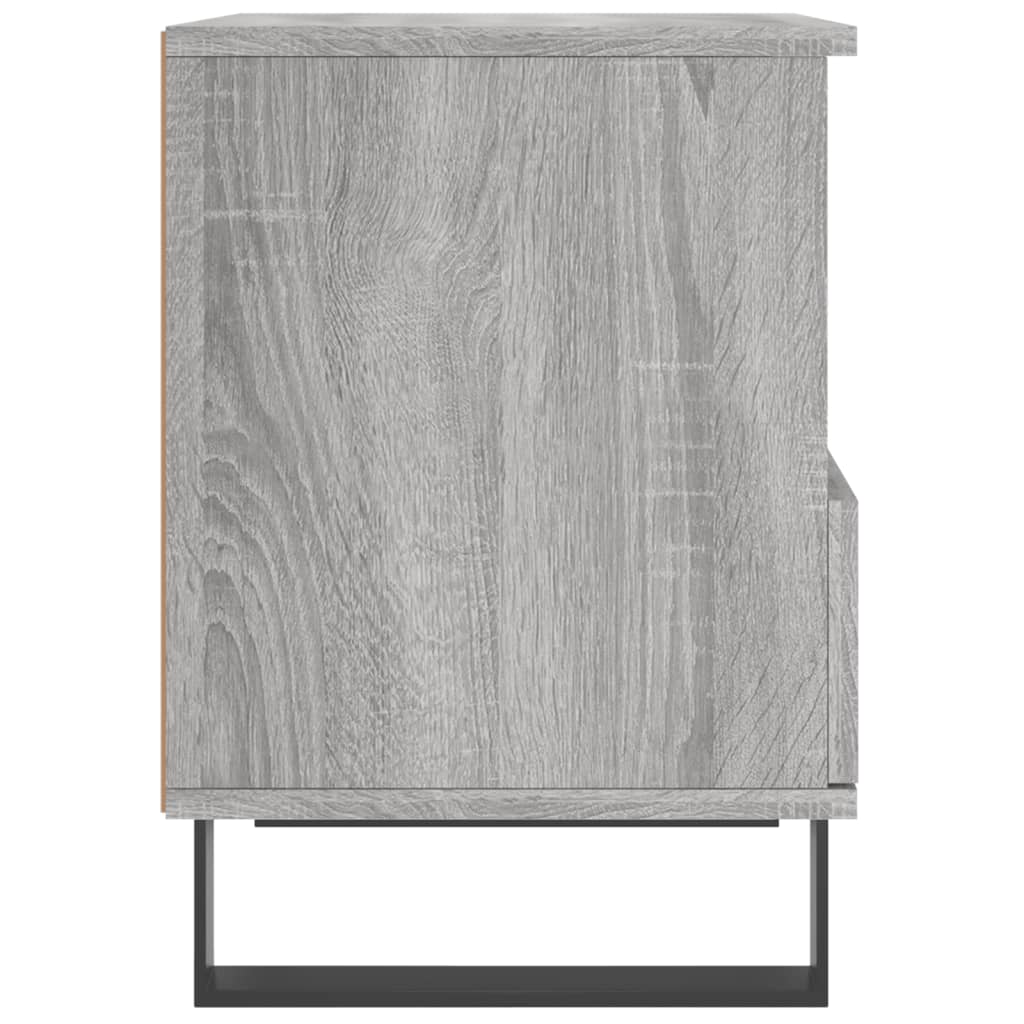 Nachtkastjes 2 St 40X35X50 Cm Bewerkt Hout Grijs Sonoma Eiken