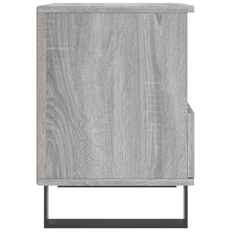 Nachtkastjes 2 St 40X35X50 Cm Bewerkt Hout Grijs Sonoma Eiken