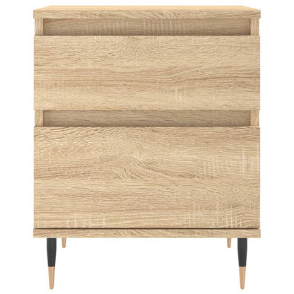 Nachtkastjes 2 St 40X35X50 Cm Sonoma Eikenkleurig