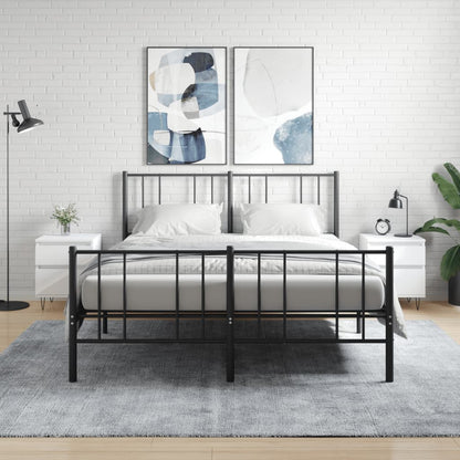 Nachtkastjes 2 St 40X35X50 Cm Bewerkt Hout Wit