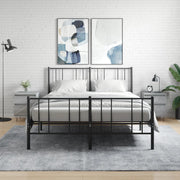 Nachtkastjes 2 st 40x35x50 cm grijs sonoma eiken