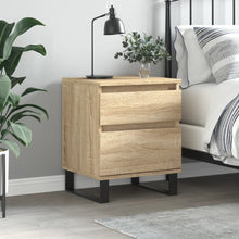 Nachtkastje 40X35X50 Cm Bewerkt Hout Sonoma Eikenkleurig
