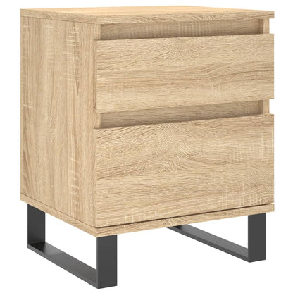 Nachtkastjes 40X35X50 Cm Kleurig 2 Sonoma eiken