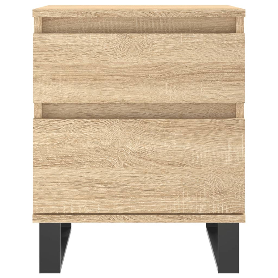 Nachtkastjes 40X35X50 Cm Kleurig 2 Sonoma eiken