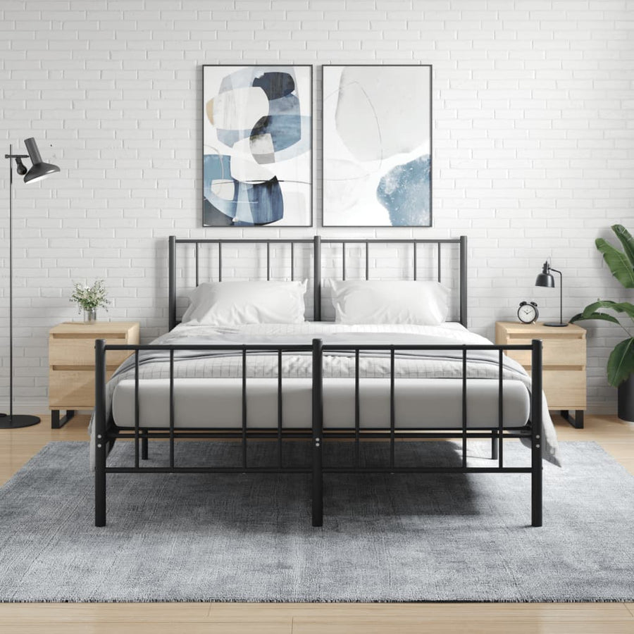 Nachtkastjes 40X35X50 Cm Kleurig 2 Sonoma eiken