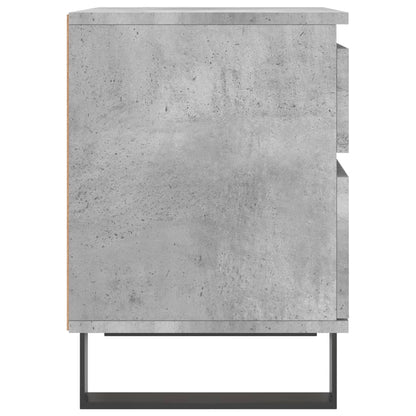 Nachtkastjes 40X35X50 Cm Bewerkt Hout 2 Betongrijs