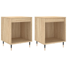 Nachtkastjes 2 St 40X35X50 Cm Sonoma Eikenkleurig