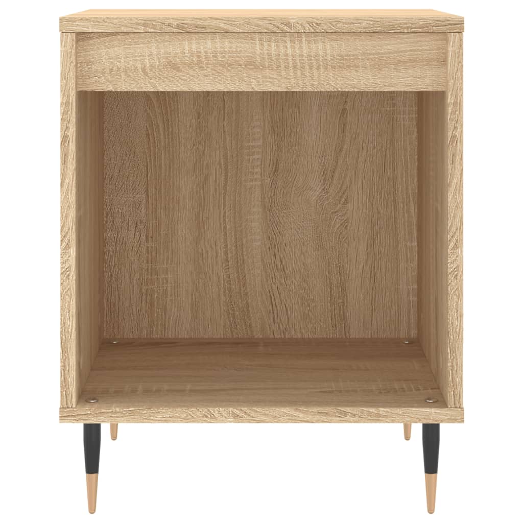Nachtkastjes 2 St 40X35X50 Cm Sonoma Eikenkleurig