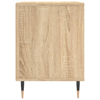 Nachtkastjes 2 St 40X35X50 Cm Sonoma Eikenkleurig