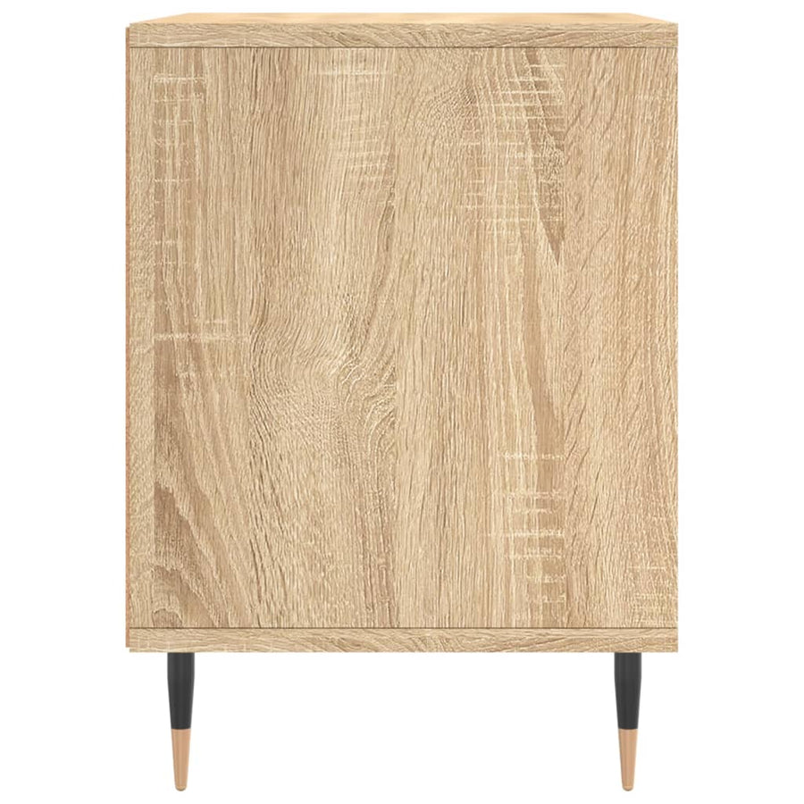 Nachtkastjes 2 St 40X35X50 Cm Sonoma Eikenkleurig