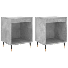 Nachtkastjes 40X35X50 Cm Bewerkt Hout 2 Betongrijs