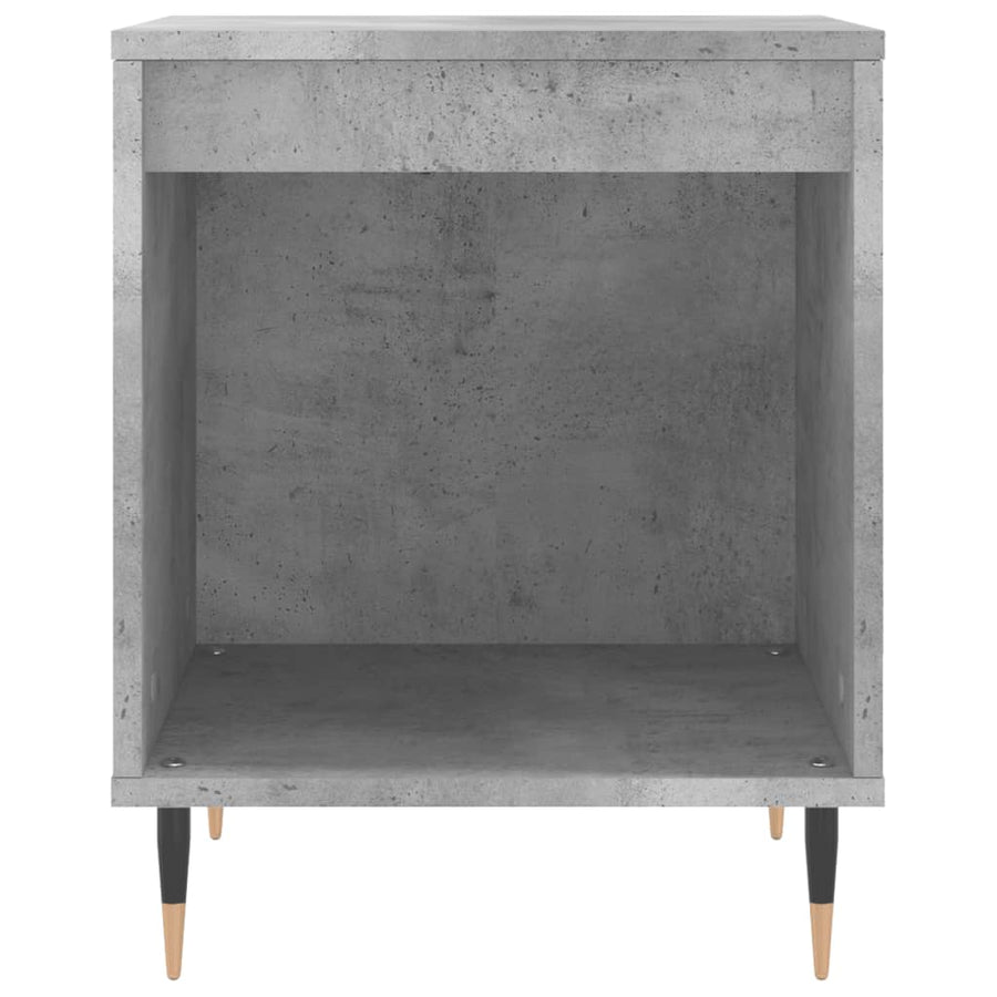 Nachtkastjes 40X35X50 Cm Bewerkt Hout 2 Betongrijs