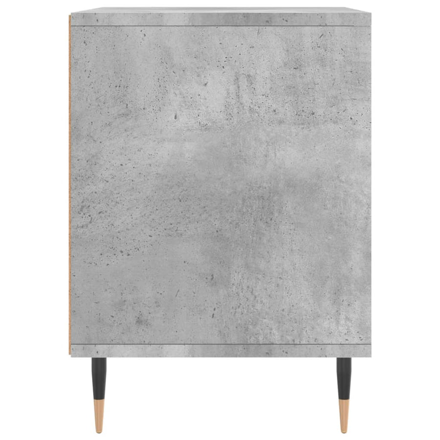 Nachtkastjes 40X35X50 Cm Bewerkt Hout 2 Betongrijs