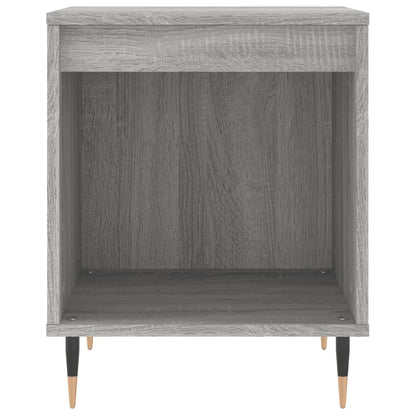 Nachtkastjes 2 St 40X35X50 Cm Bewerkt Hout Grijs Sonoma Eiken