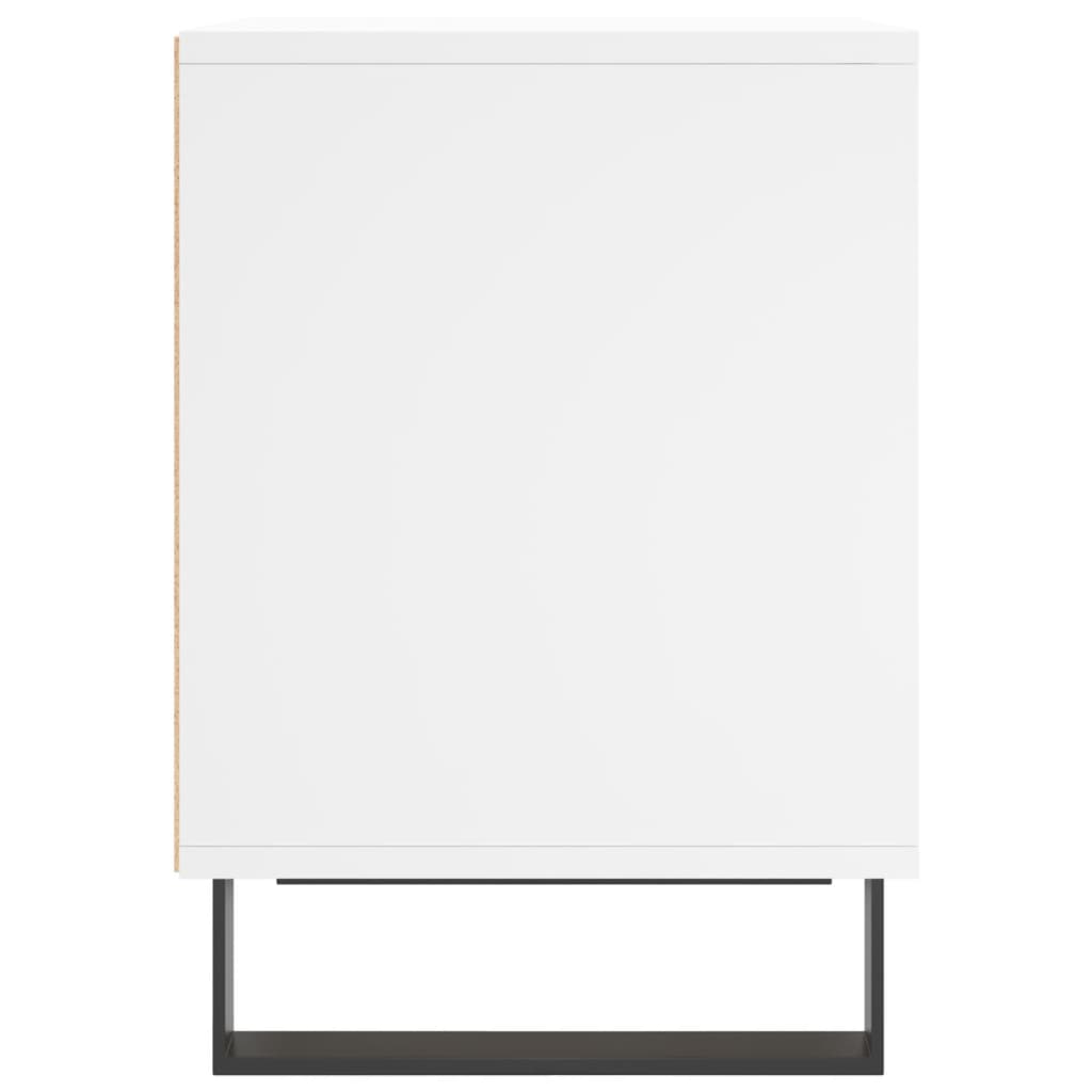 Nachtkastjes 2 St 40X35X50 Cm Bewerkt Hout Wit