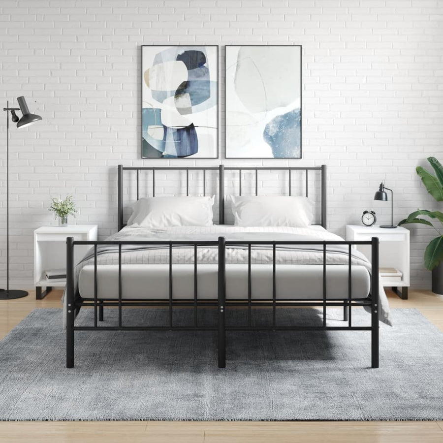 Nachtkastjes 2 St 40X35X50 Cm Bewerkt Hout Wit
