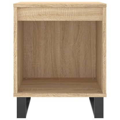 Nachtkastjes 2 St 40X35X50 Cm Sonoma Eikenkleurig