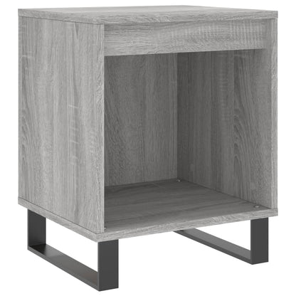 Nachtkastjes 2 St 40X35X50 Cm Bewerkt Hout Grijs Sonoma Eiken