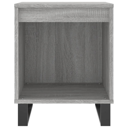 Nachtkastjes 2 St 40X35X50 Cm Bewerkt Hout Grijs Sonoma Eiken
