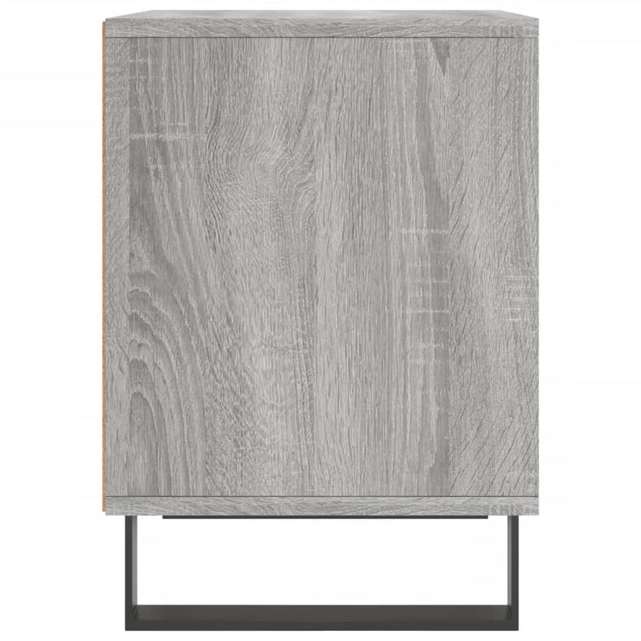 Nachtkastjes 2 St 40X35X50 Cm Bewerkt Hout Grijs Sonoma Eiken