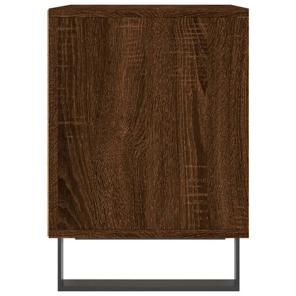 Nachtkastjes 2 St 40X35X50 Cm Bewerkt Hout Bruin Eikenkleur