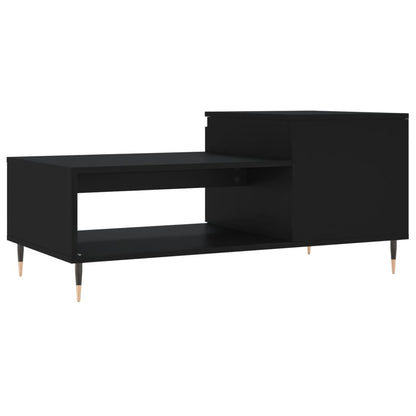 Salontafel 00X50X45 Cm Bewerkt Hout Zwart