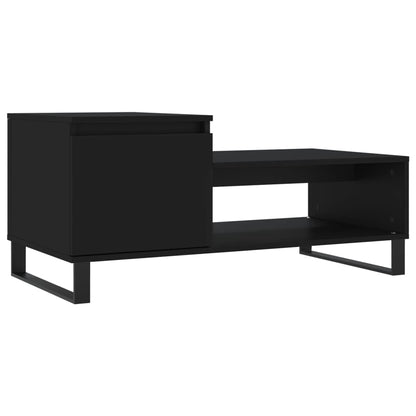 Salontafel 00X50X45 Cm Bewerkt Hout Zwart