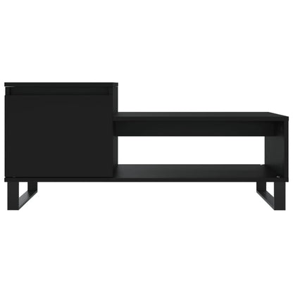 Salontafel 00X50X45 Cm Bewerkt Hout Zwart