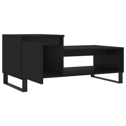 Salontafel 00X50X45 Cm Bewerkt Hout Zwart