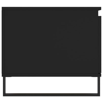 Salontafel 00X50X45 Cm Bewerkt Hout Zwart