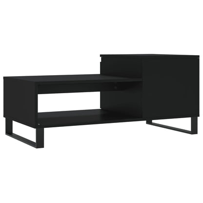 Salontafel 00X50X45 Cm Bewerkt Hout Zwart