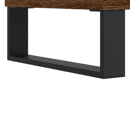 Salontafel 00X50X45 Cm Bewerkt Hout Bruineiken