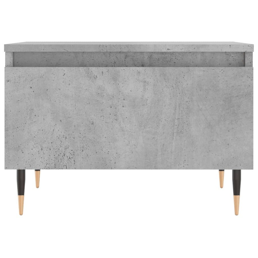 Salontafels 50X46X35 Cm Bewerkt Hout 2 Betongrijs