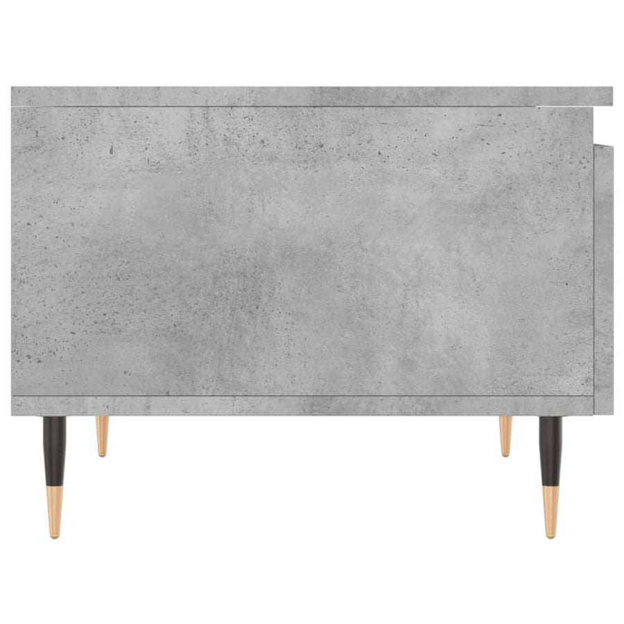 Salontafels 50X46X35 Cm Bewerkt Hout 2 Betongrijs